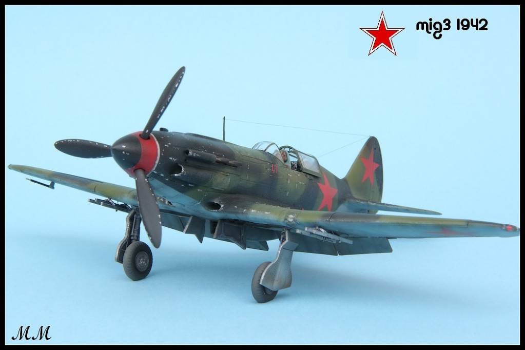 Mig-3 1/48 trumpeter Late version МиГ-3 TERMINE CopiedeIMG_9536