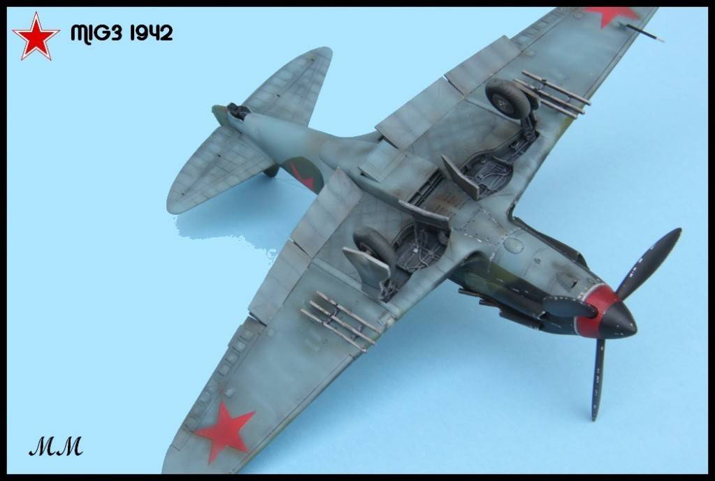 Mig-3 1/48 trumpeter Late version МиГ-3 TERMINE IMG_9473