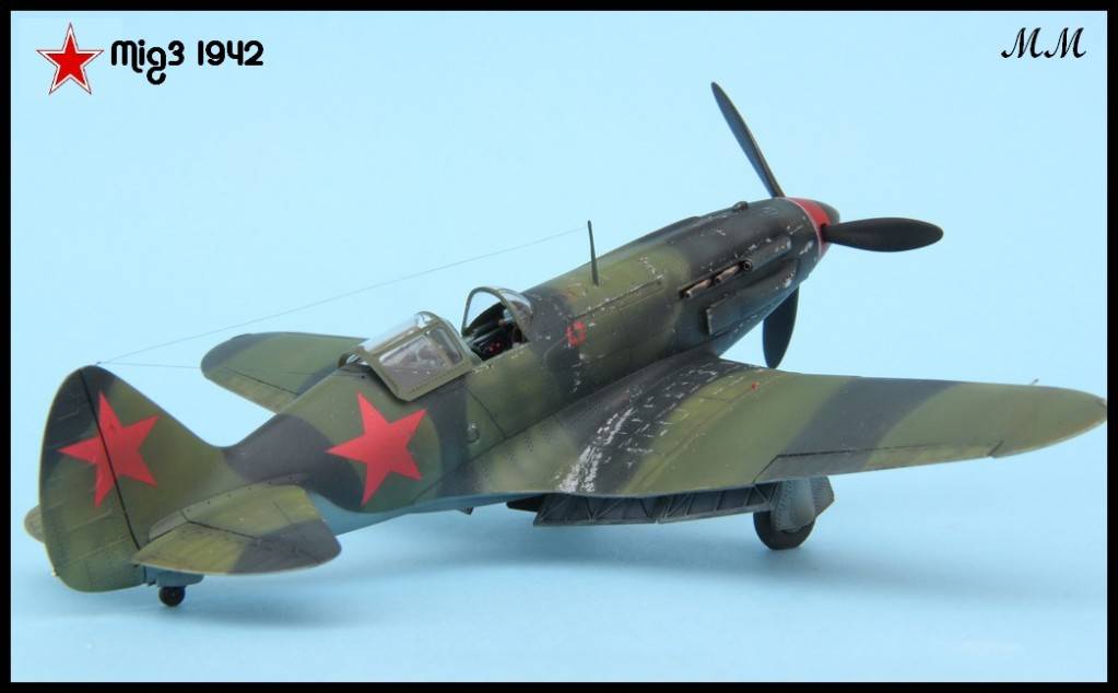 Mig-3 1/48 trumpeter Late version МиГ-3 TERMINE IMG_9541