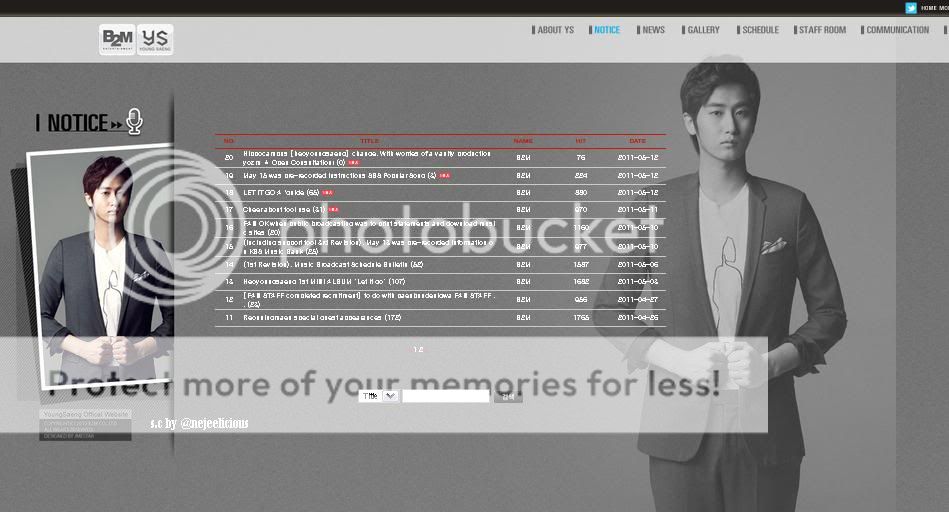 Young Saeng imagenes de B2M de su album, fotos de su album y nuevas imagenes desde su pagina web  Untitled2