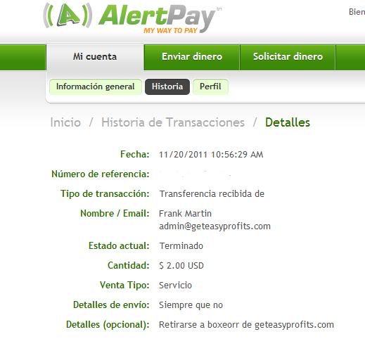 Geteasyprofit nueva hyip 5% por hora 1pagogeteasy