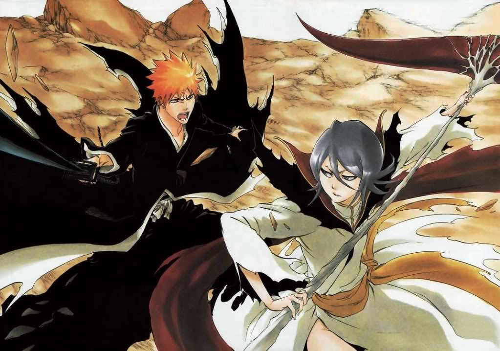 QUE EN RUKIA NO HAY FANSERVICE? QUE MENTIRA XD FadetoBlackposterByTiteKubo