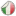  banderas tamaño 16x16 Italy_16x16