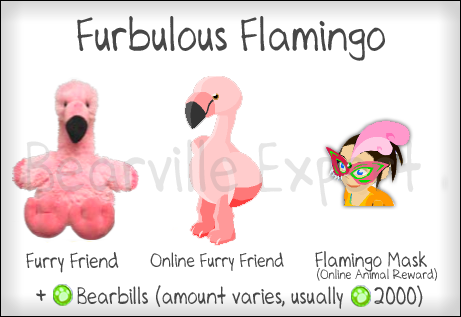 Furbulous Flamingo - Flamingo Mask Furbulousflamingo