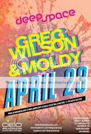 Deep Space : April 2012 Line up : Francois K & Guests GREGANDMOLDYCORRECT