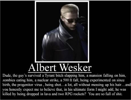 Do you truely believe he is done? - Page 2 Wesker-1