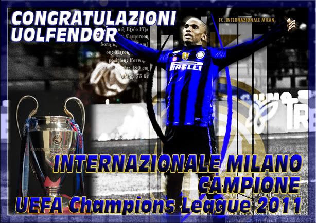 UEFA Champions League 2010 - 2011 Inter