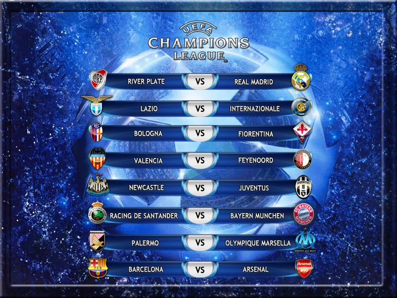 OCTAVOS DE FINAL -  UEFA Champions League Uefa2cop