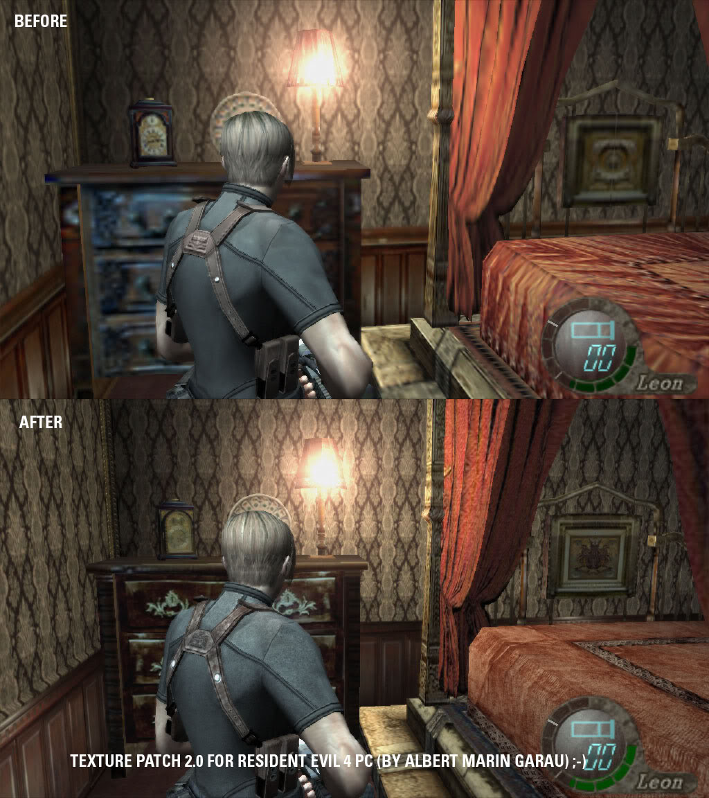 Parche de Texturas para RESIDENT EVIL 4 UBISOFT PC Texture8