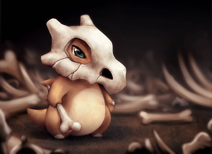 Ảnh Pokemon siêu kute!  Cubone_by_Kikariz