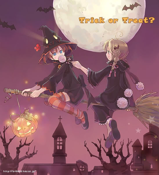 [Wallpaper] Halloween - Trick or Treat? ~ ! 2avo
