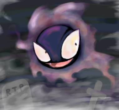 Ảnh Pokemon siêu kute!  Gastly_by_Holy_Spud