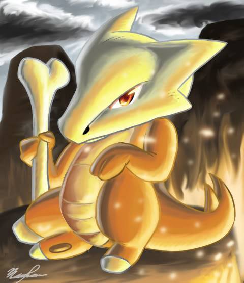 Ảnh Pokemon siêu kute!  Marowak_Request_by_Kyrara