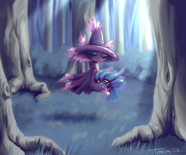 Ảnh Pokemon siêu kute!  Misdreavus___Mismagius_by_eloze