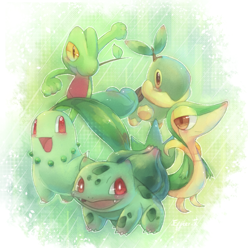 Ảnh Pokemon siêu kute!  Grass_5_gen_by_Effier_sxy