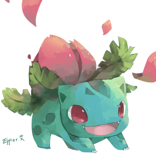 Ảnh Pokemon siêu kute!  Ivysaur_by_effier_sxy-d2y2z8o