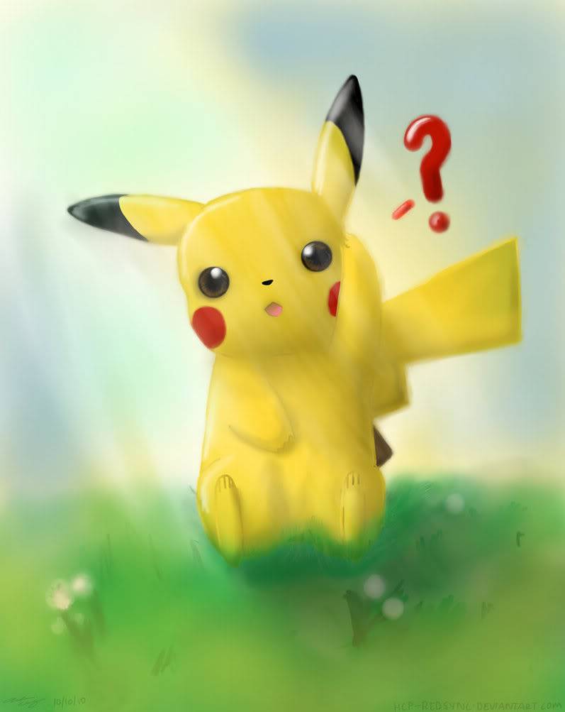Ảnh Pokemon siêu kute!  Pikachu_by_hcp_redsync-d30dykb