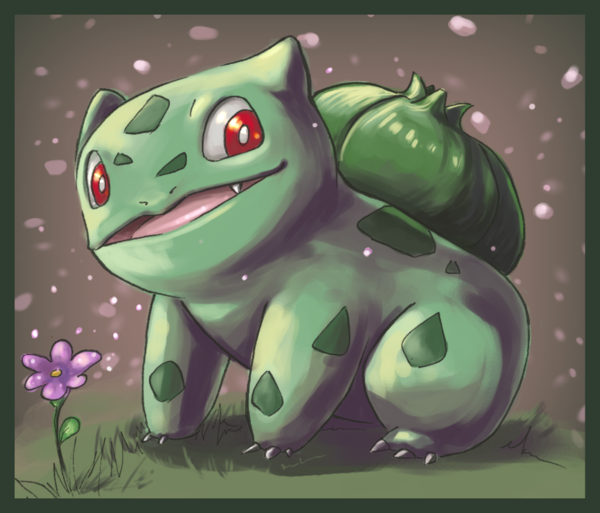 Ảnh Pokemon siêu kute!  _Bulbasaur__by_Delano_Laramie