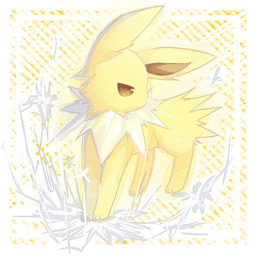 Ảnh Pokemon siêu kute!  _Jolteon_by_Effier_sxy