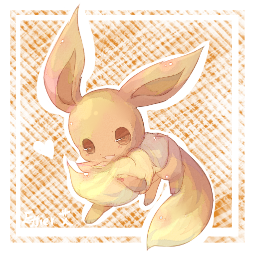 Ảnh Pokemon siêu kute!  _eevee_by_Effier_sxy