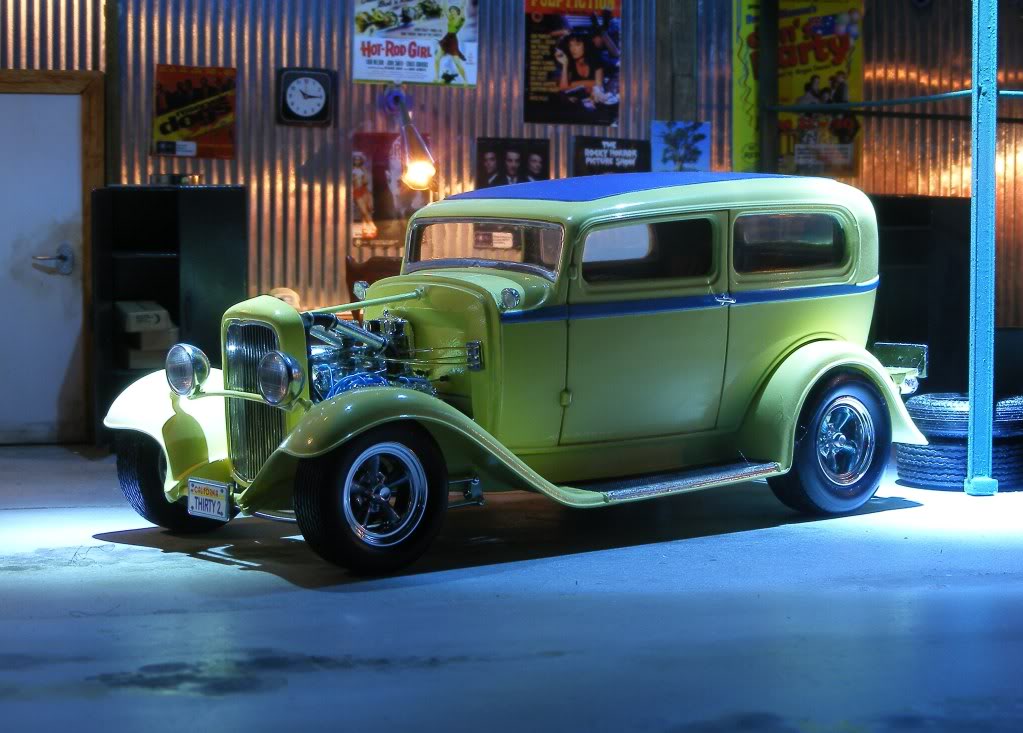 Chopped Revell '32 Sedan 22