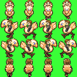 [XP]Engine Llamar Montura Sprite1chocobo