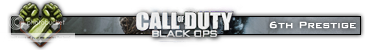 Userbars de CoD Black Ops 6th-Prestige