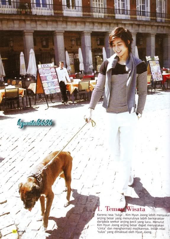 [scans] Hyun Joong – My Idol (Indonesian Magazine) 85th Edition 03