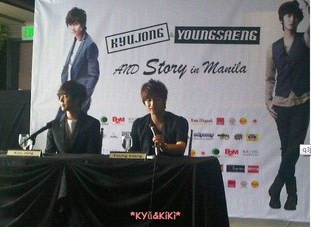 [YS+KJ] KyuJong & YoungSaeng AND Story in Manila Press Conference  B04803e3a74bf77fb83820f1