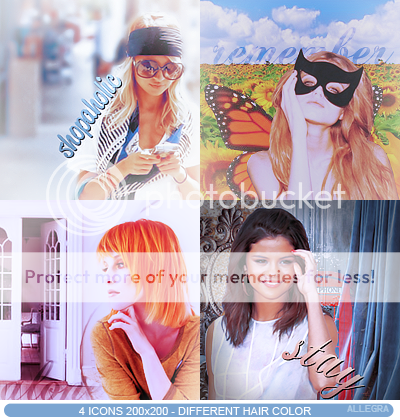 Chall # 192 - Icons - Different hair color [AWARDS] Icons-hair