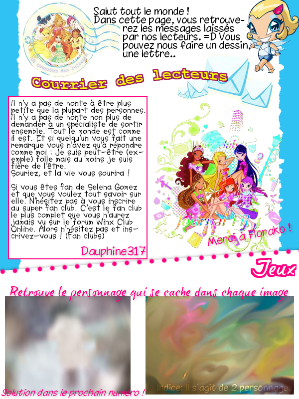 [N°3] Winx Forum Magazine Non-fininonplus