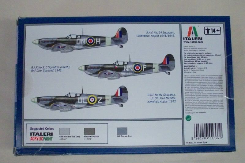 Spitfire Mk VI Italeri review 100_3435