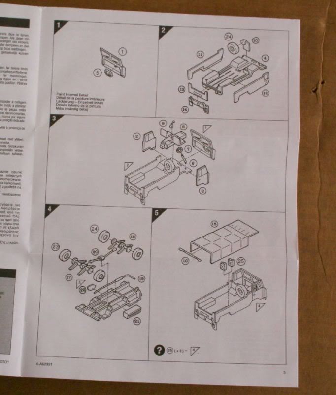 Land Rover 1 tonne GS body EX JB models, Airfix 1/76 review 50620046-3