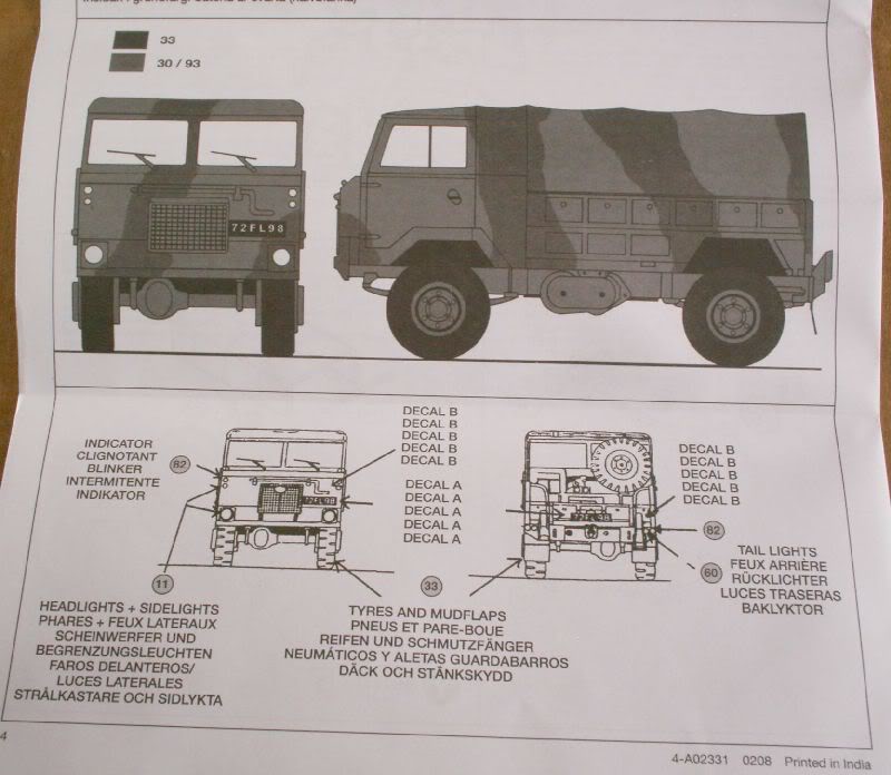 Land Rover 1 tonne GS body EX JB models, Airfix 1/76 review 50620047-3