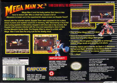 [DESCARGA] Rockman X - Megaman X "FOREVER!!!" MegamanX3_Back-2