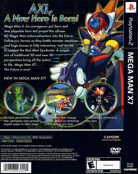 [DESCARGA] Rockman X - Megaman X "FOREVER!!!" MegamanX7_Back-1