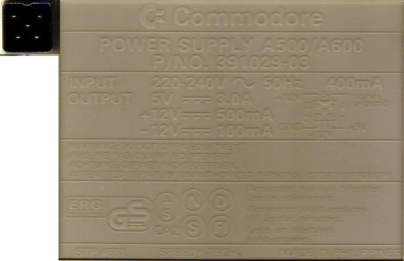 Alimentation CONSOLE COMMODORE Amiga 500 (Gebraucht) in St imier für