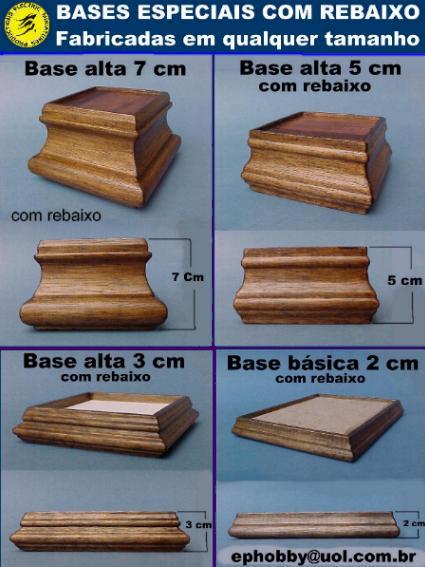 Acessórios, figuras em resina e Bases EP Basesespeciais