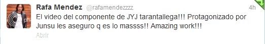 Actualización en el Twitter de Rafa Mendez (13/05/2012) 01-23