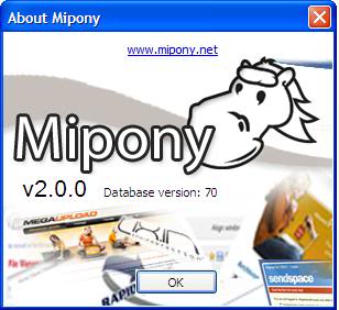 برنامج Mipony 2.0.0 ليجعلك تُحمل بسرعة 100 ك/ث من مواقع الرفع العالمية بحجم 3 ميجا 1-60