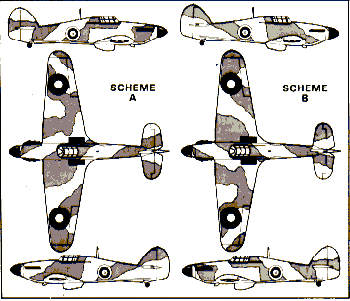 Hawker Hurricane MkIIc, 336ΜΔ, RHAF 1943. Hurrincane-sketch