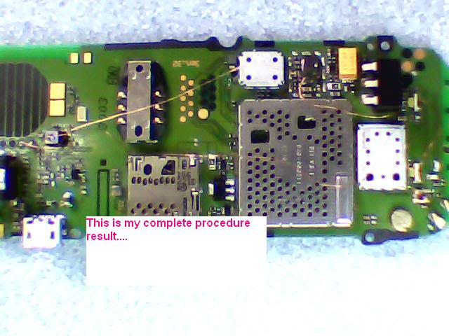 Solution Nokia C1-01 no light my new 100% good solution.  Picture014-2