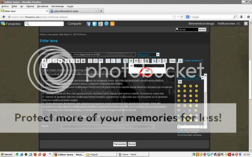 TUTORIAL: Como colgar fotos en el foro Ok_zps8e695d9b
