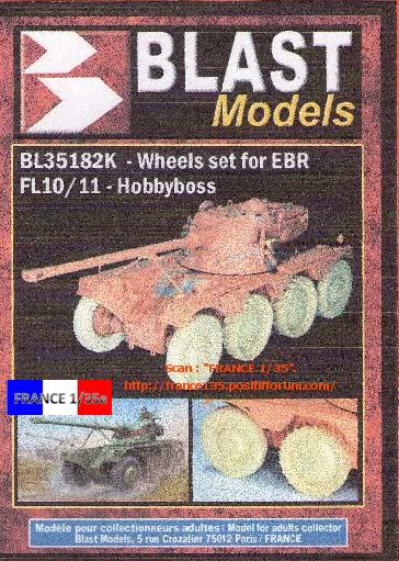 Roues pour EBR. Blast Models, ref BL35182K. Résine. FRANCE135_RouesrsineBlast_EBR_1-35_00
