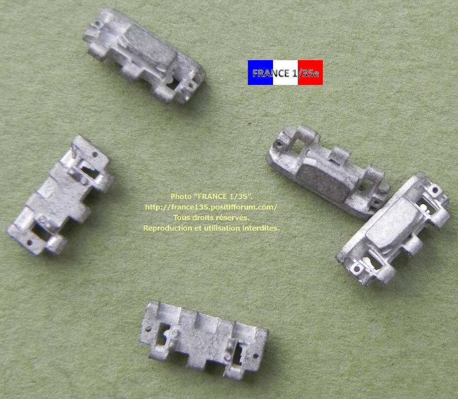 AMX 13 Tracks (Rubber Type), chenilles pour AMX 13 à semelles caoutchouc. Spade Ace Models, ref SAT-35178. Métal. SPADEACEMODELS_ChenillesAMX13_Semellescaout_1-35_3