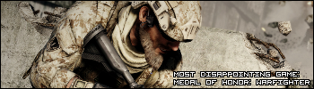 G7's Game of the Year Awards . . .  MedalofHonor