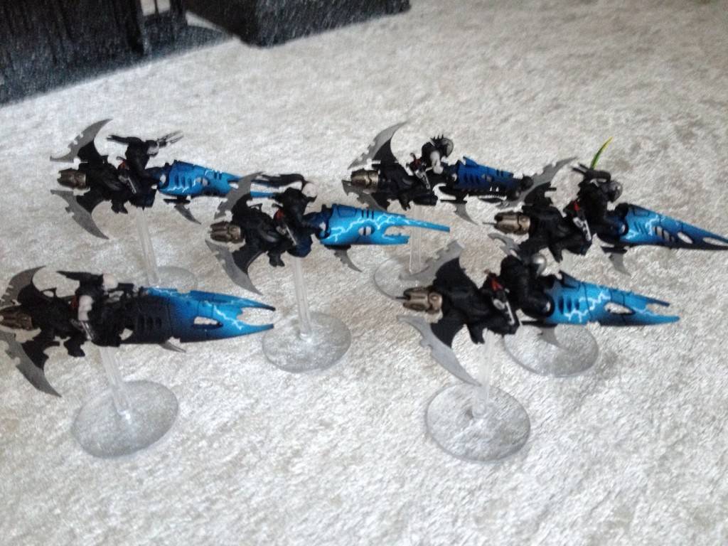 The True Night Lords ReaverJetBike-Grupp