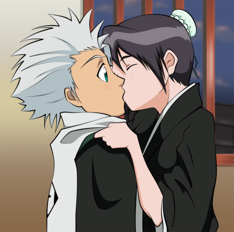 Toshirou Hitsugaya Kiss