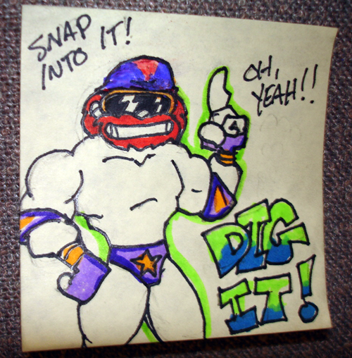 Semi-daily Post-It Art - Page 6 82009_2