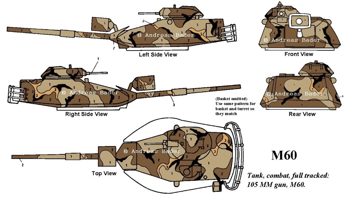 M60A1  Patton AFV Club 1/35 M60turretMERDCgreydesert